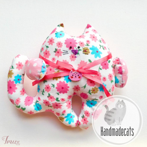 imusau.lt | listing Medvilninis minkštas gėlėtas katinukas. Siunčiu NEMOKAMAI